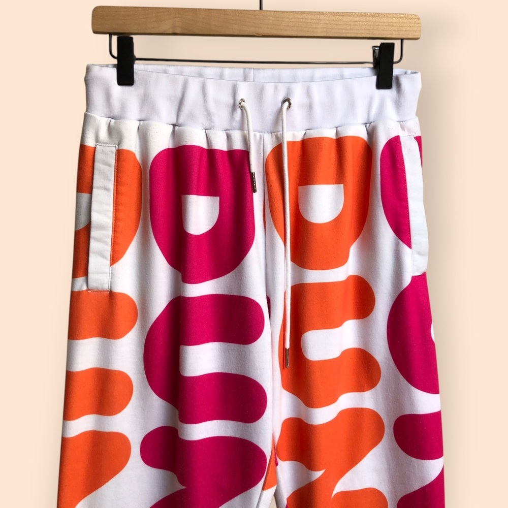 Dunkin Donuts AOP Novelty Jogger Sweatpants Loungewear Dunkings Women’s Medium - Picture 3 of 10